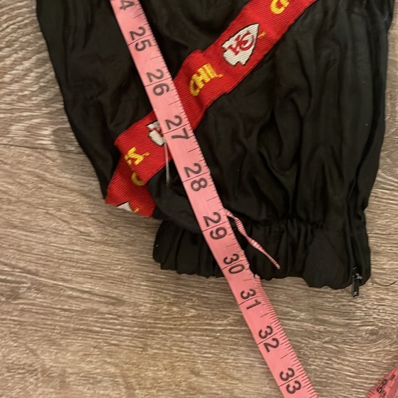 Vintage Kansas City chiefs Men's Black windbreaker pants size xl - Picture 6 of 8